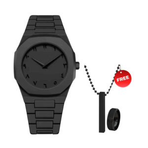 Black Arabic Aura Watch
