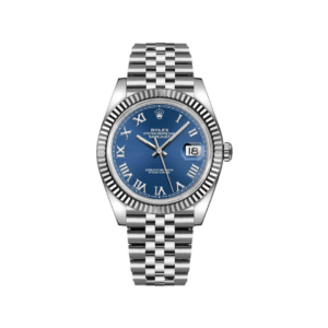 Rolex Datejust blue roman dial